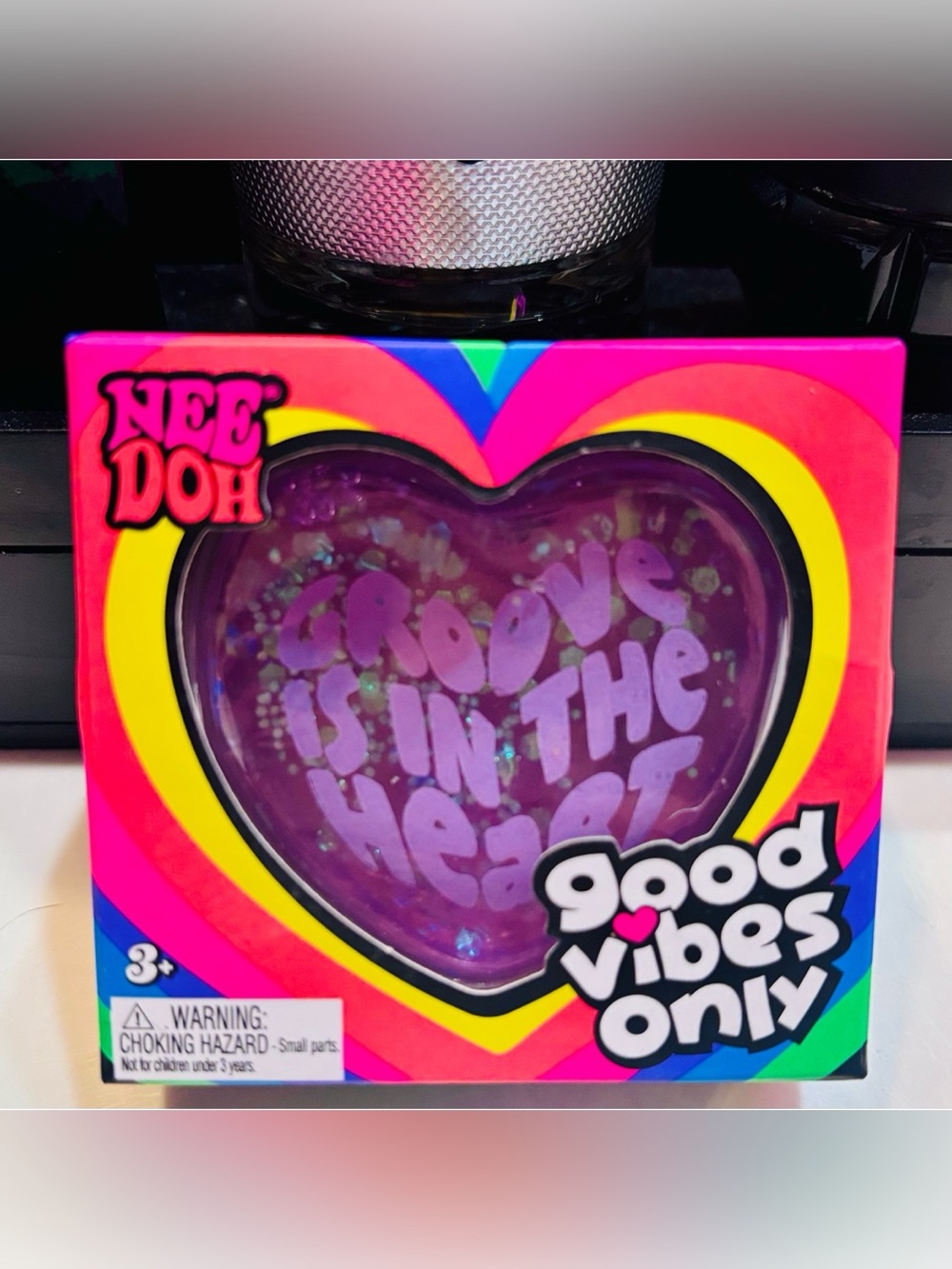 Needoh Purple Heart Groove is in the Heart